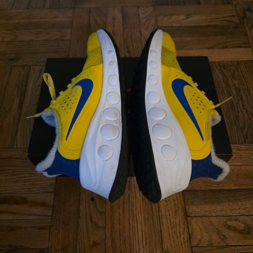 63 New Nike Cruzrone Speed Yellow Mens Running Shoes Size 11